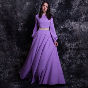 Elegant top lavender dresses