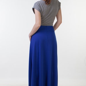 GORGLITTER Damen Leoparden Rock Lang - Maxirock Mit Gummibund Für Herbst