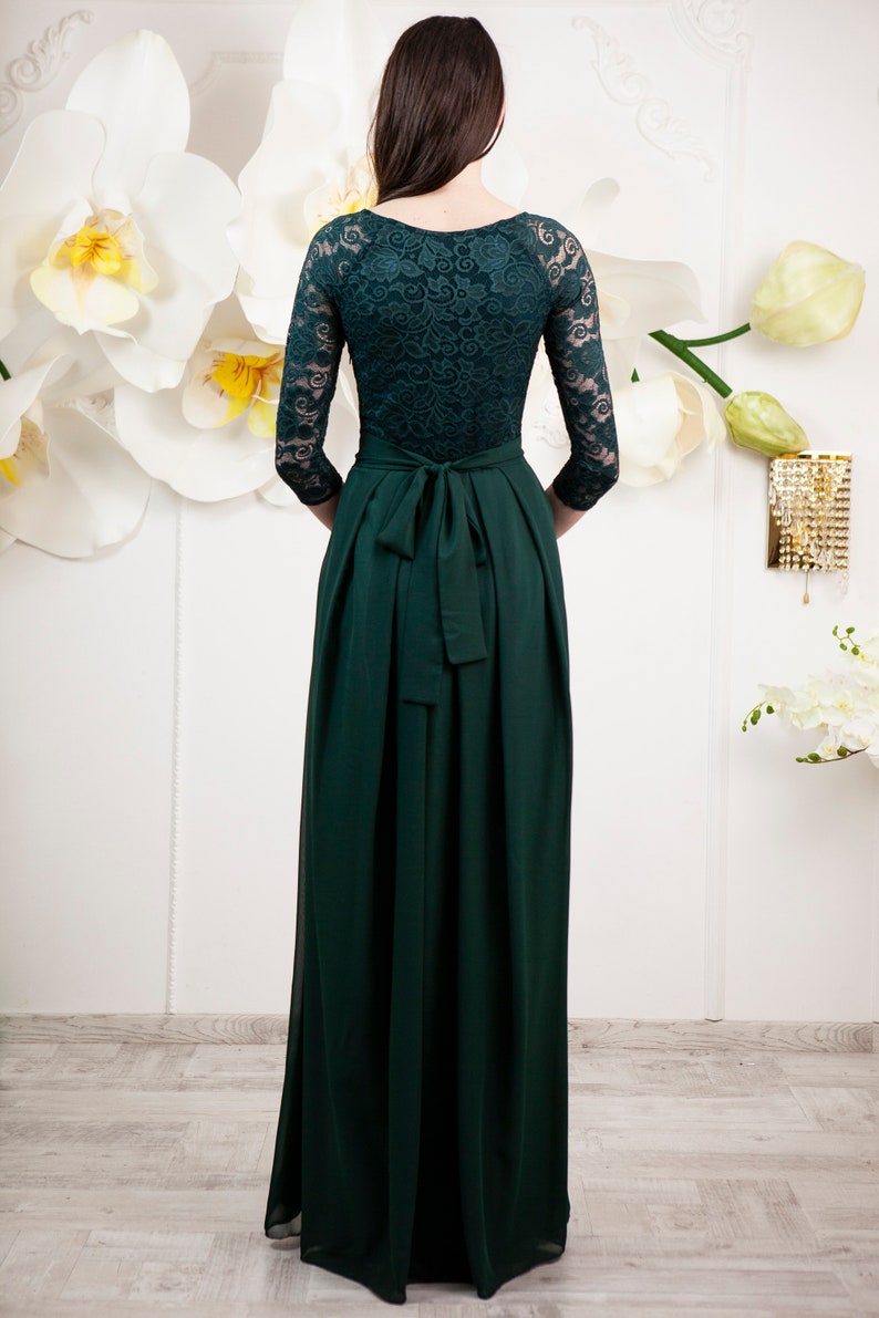 3 4 Sleeves Maid Of Honor Dresses