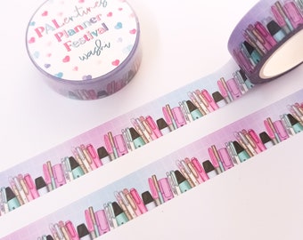 Favourite Planner Pens Purple Ombre Grid Washi Tape, PALentines Planner Festival Exclusive Decorative Tape