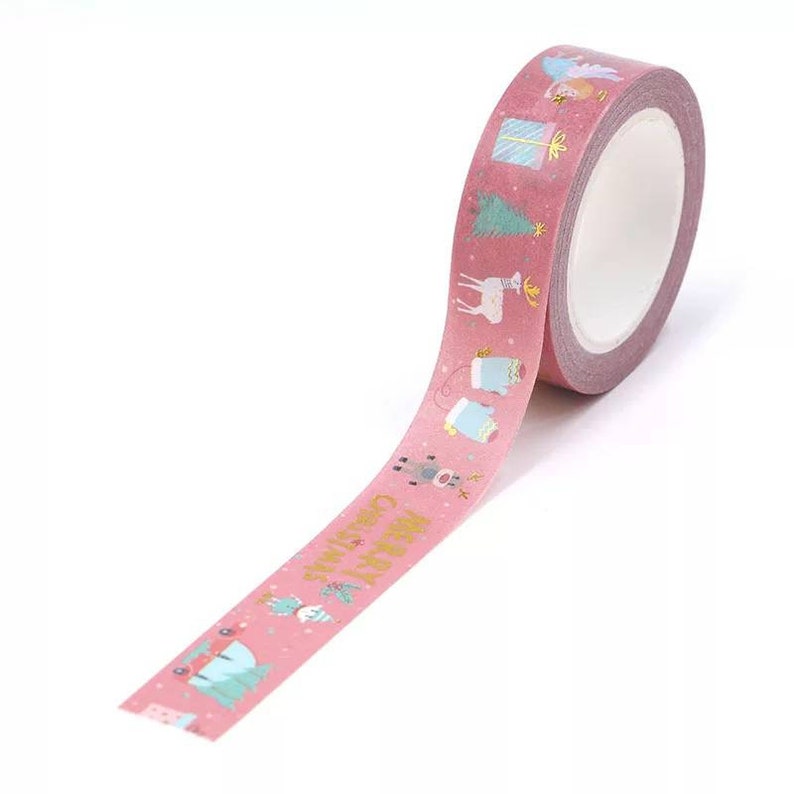 Foiled Christmas Washi Tape