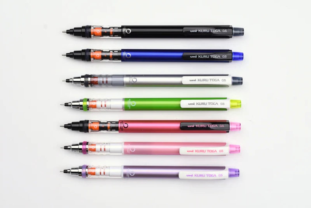 Uni Kuru Toga Mechanical Pencil 0.5mm Various Colours 