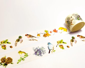 Hedgerow Birds Washi Tape