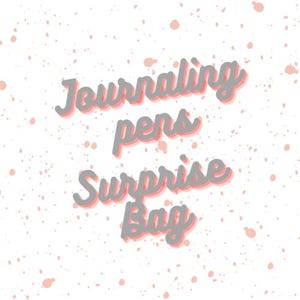 Surprise Journaling Pen Tasche, niedlich und Funky Pen Blind Bag