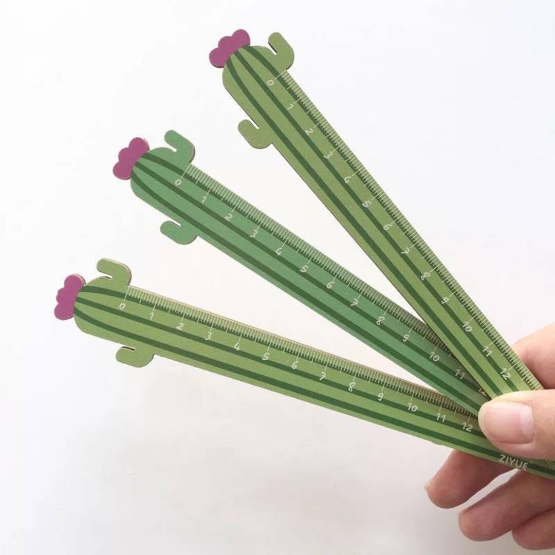 Wooden Cactus Ruler - Etsy
