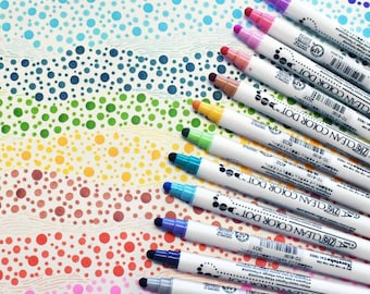 Kuretake Zig Clean Color Dot Individual Pens