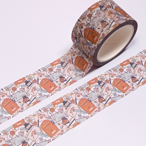 Vintage Stil Washi Tape - Happy Mail - 30mm