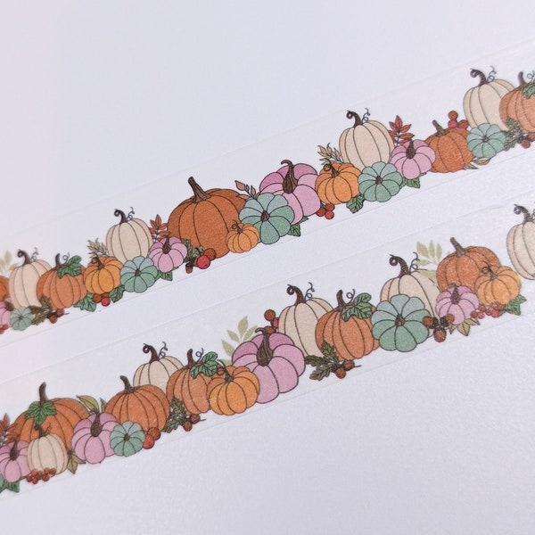 Autumn Pumpkin Washi Tape