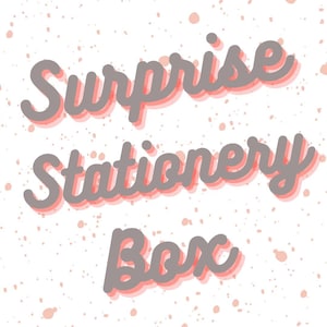 Surprise Stationery Gift Box, Blind Box Stationery Box, Stationery Grab bag