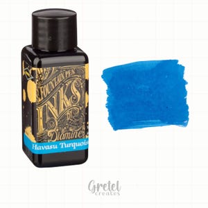 Tusz Havasu Turquoise Diamine - 30ml