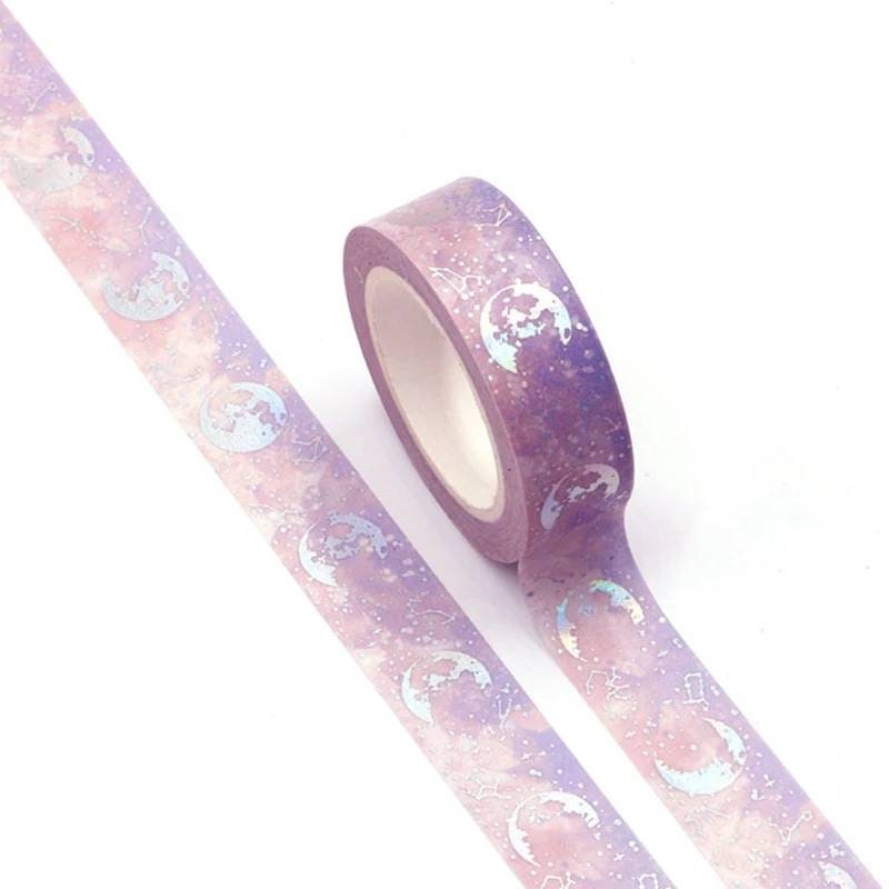 Foiled Moon Washi Tape