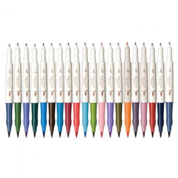 Japanese Brush Pen Sealable and Refillable 15x5mm, With Synthetic