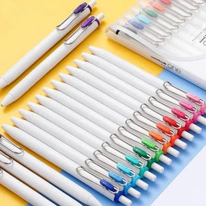 Uni-ball One Coloured Pigment Ink Rollerball Pen 0.5mm - Various Colours