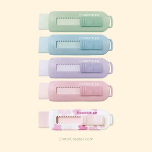 Staedtler Macaron Sakura Limited Edition Push-type PVC Eraser