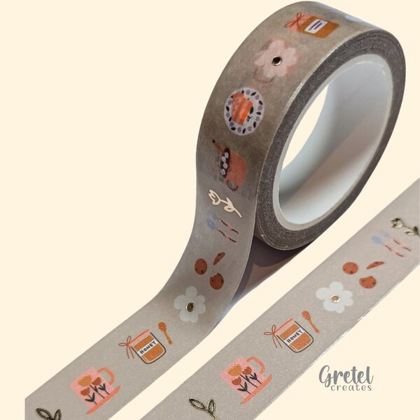 Hygge Coffee Washi Tape - 2023 Advent Box - Day  12