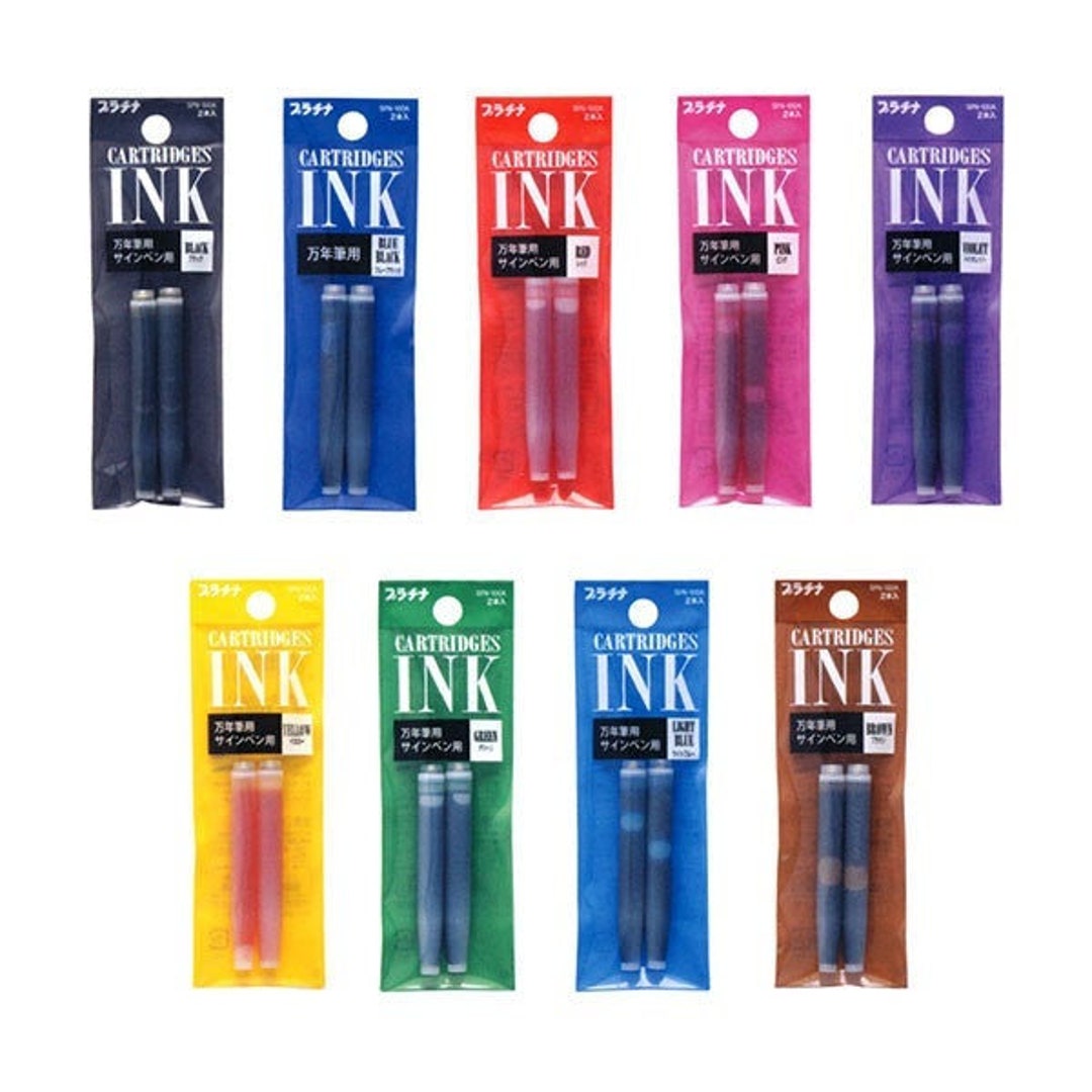 Platinum Preppy Fountain Pen Ink Cartridges - Etsy