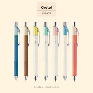 Energel Clena 0,3 mm Pentel - Différentes couleurs d'encre