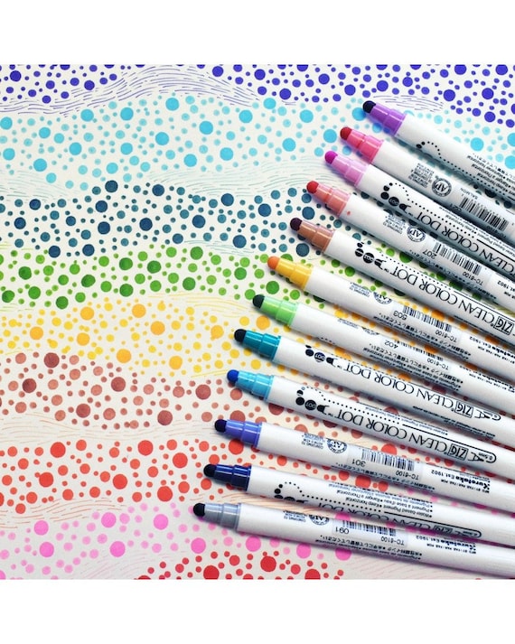 Zig Kuretake Clean Color DOT Pen 