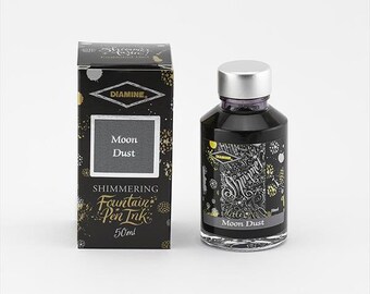 Moon Dust - 50ml Diamine Shimmering Fountain Pen Ink