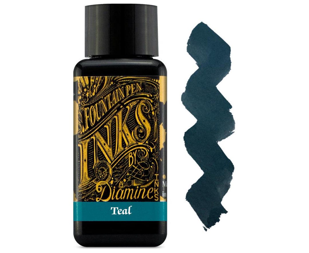 Teal Diamine Ink - 30ml - Etsy
