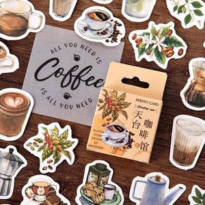 Copos adhesivos para café
