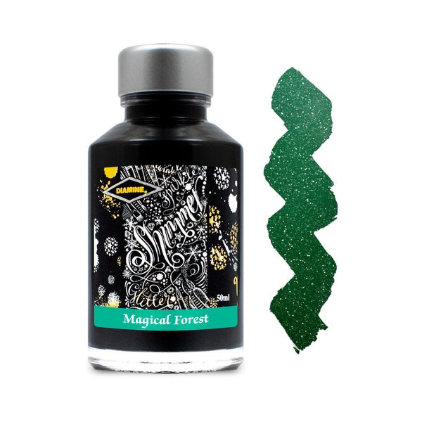 Magical Forest - 50 ml diamine glinsterende vulpeninkt