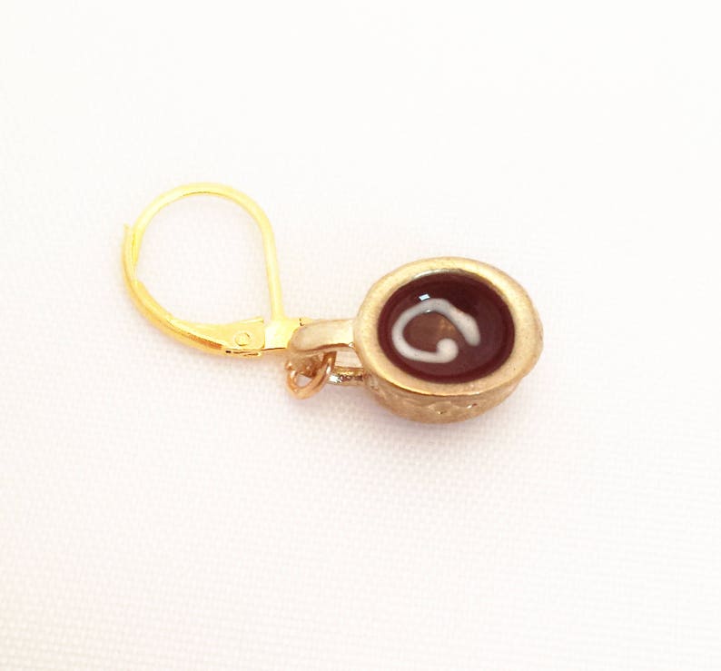 Chocolate Stitch Markers Hot Chocolate Progress Keeper Chocolate Lovers Knitting Markers