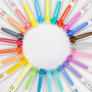 Zebra Mildliner Individuelle Textmarker mit doppelter Spitze