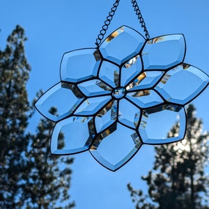 12&quot; Beveled Glass Suncatcher