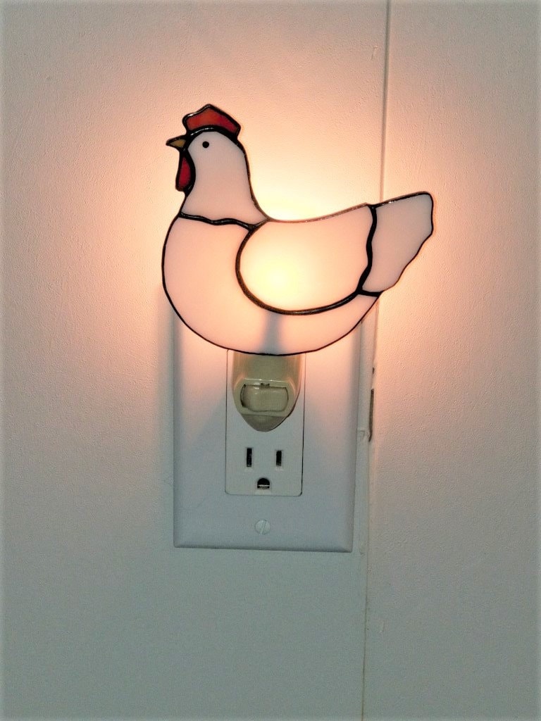 Chicken Night Light Etsy