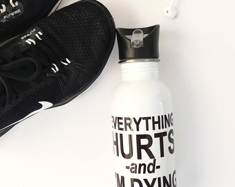 Water bottle sayings | Etsy