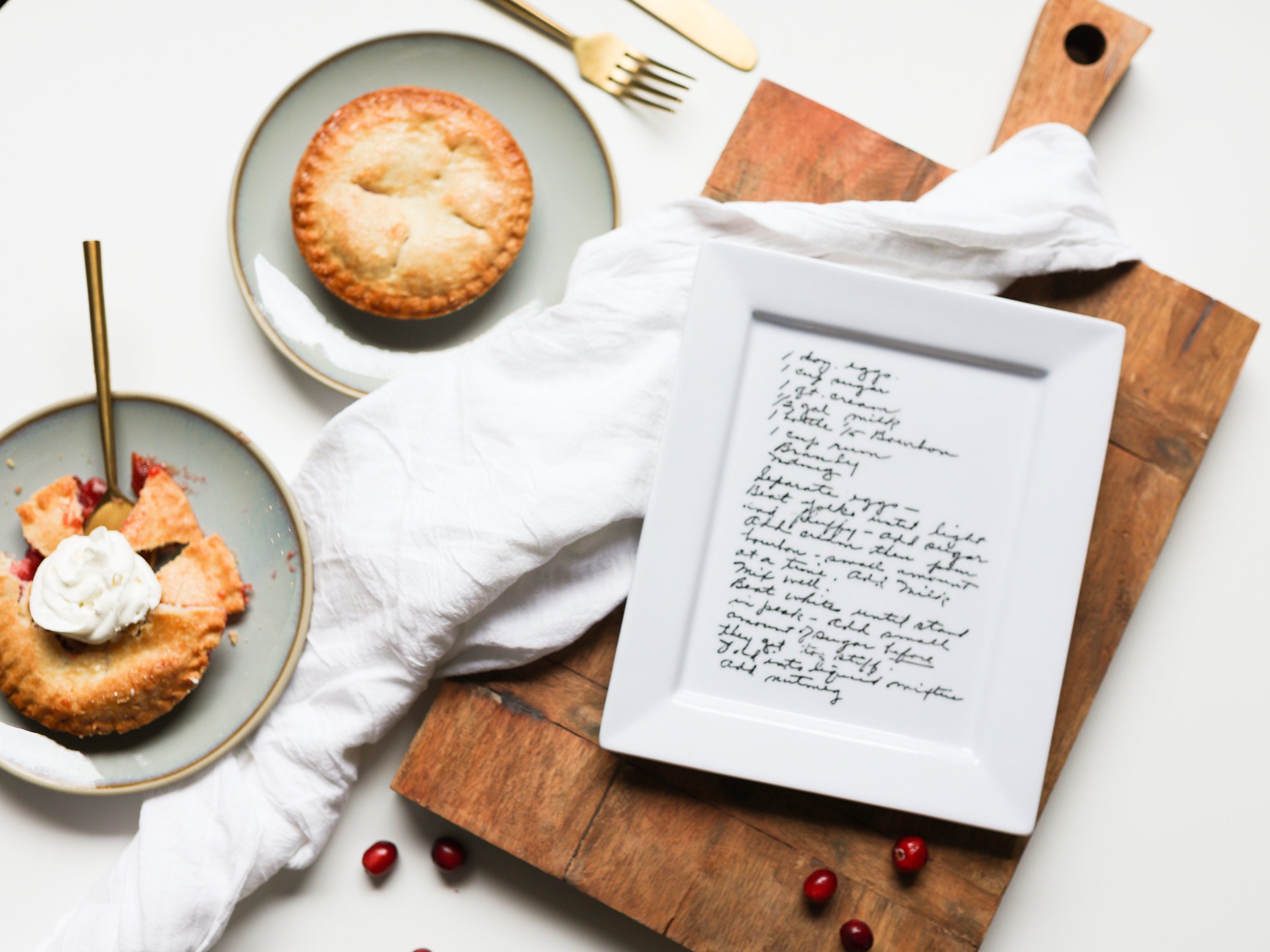 Vente de La Fête Des Mères, Assiette Recettes Familiales Manuscrites, Recette Manuscrite, Cadeaux Pe