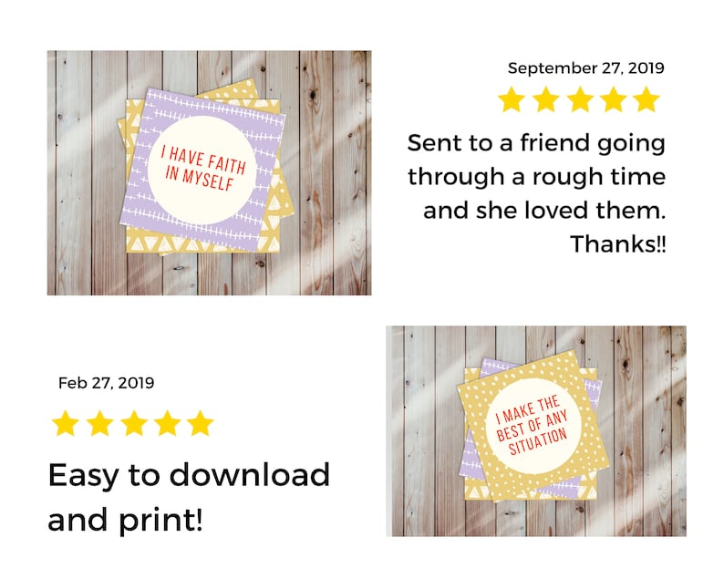 Type Six Self-Care Instant Download Printable Mantras Enneagram 6 Affirmation Cards Enneagram 6 Stress Enneagram 6 Growth