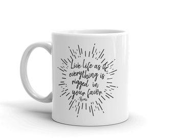 Rumi Quote Mug, Rumi Coffee Cup, Inspirational Mug, Free Shipping