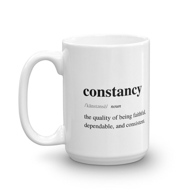 Constance Definition Constancy Definition Mug, Enneagram 7 Mug, Enneagram 7 Gift, Enneagram ...