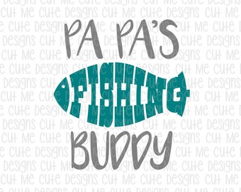 Download Fishing Buddy Svg Etsy