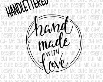Free Free 150 Handmade With Love Svg Free SVG PNG EPS DXF File