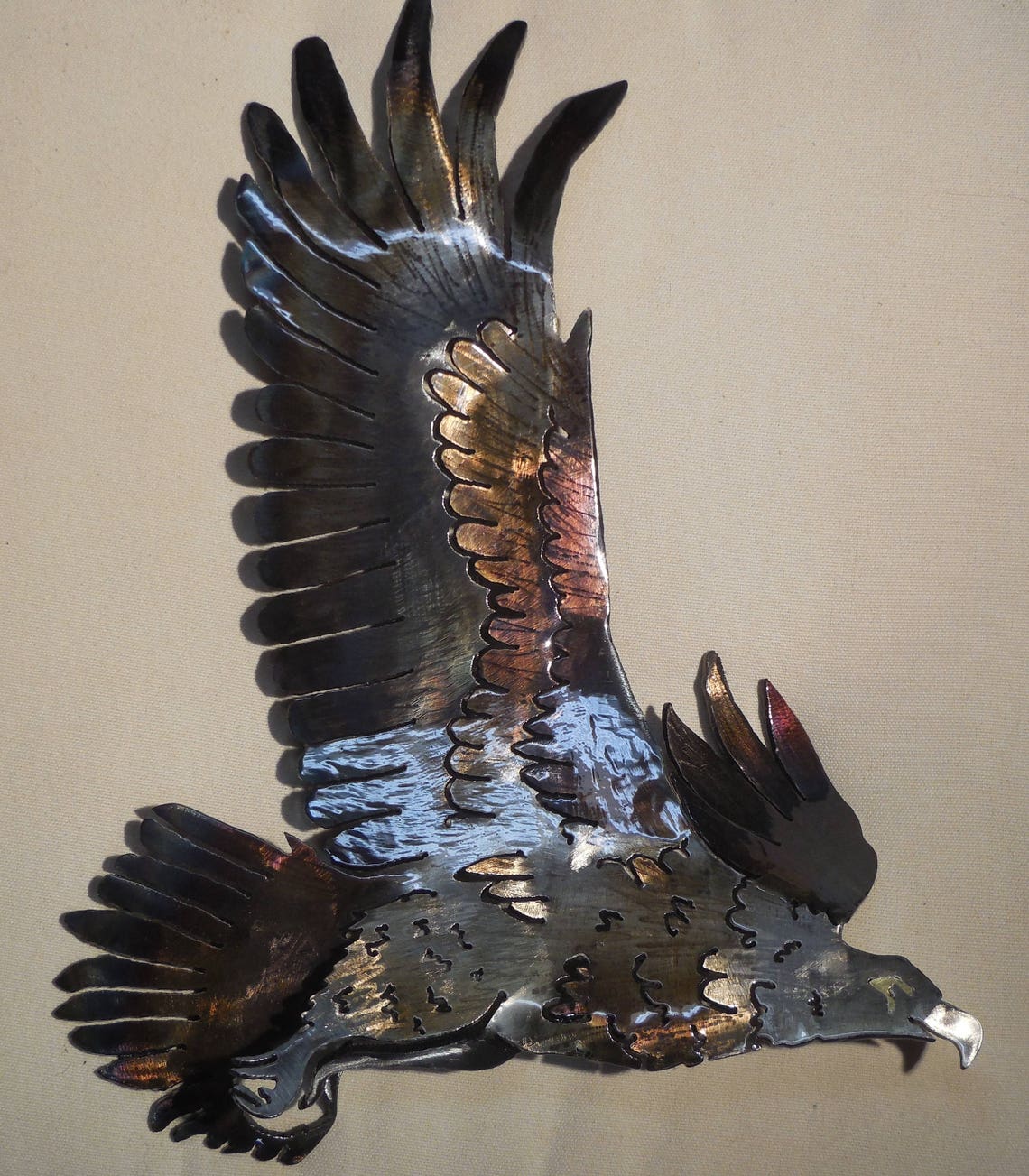 Colorful Metal Eagle | Etsy