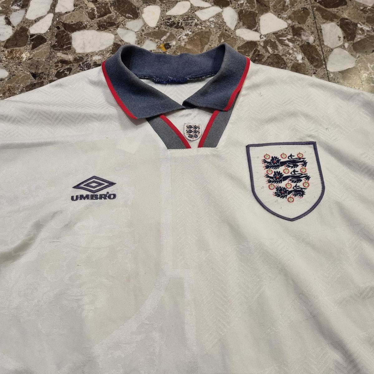 Vintage England National Team 1994 Football Shirt UMBRO 8