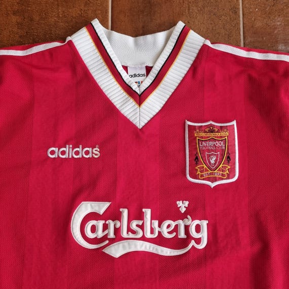 Vintage Liverpool 1995-1996 Football Shirt CARLSBERG ADIDAS - Etsy