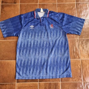 Chelsea Umbro 長袖シャツ ダークグリーン