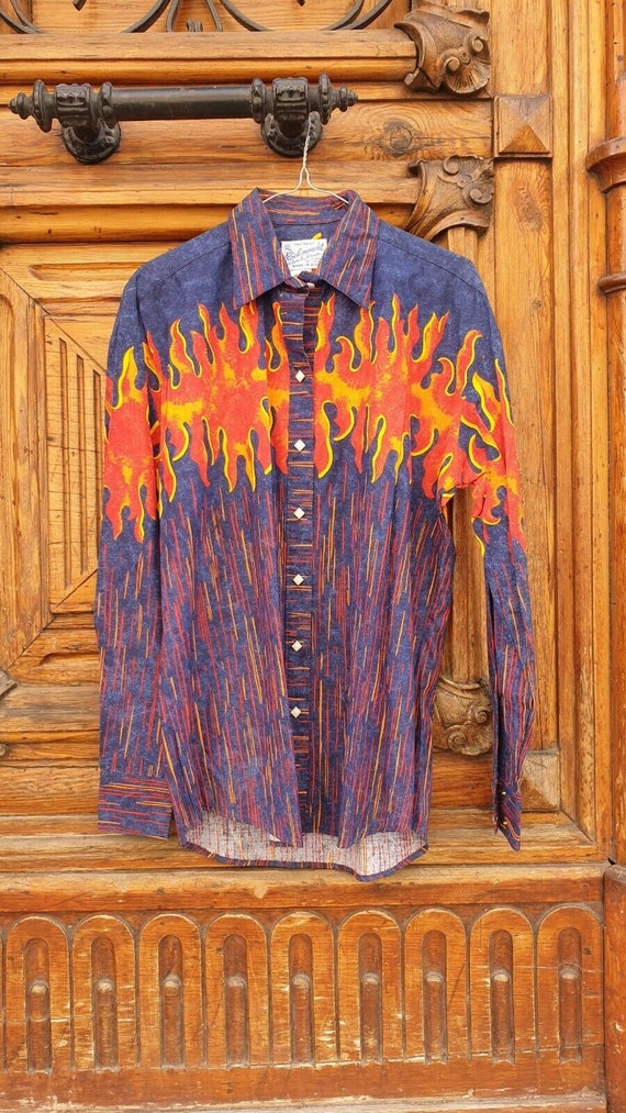 Vintage Rockmount Ranch wear Western shirt cowboy