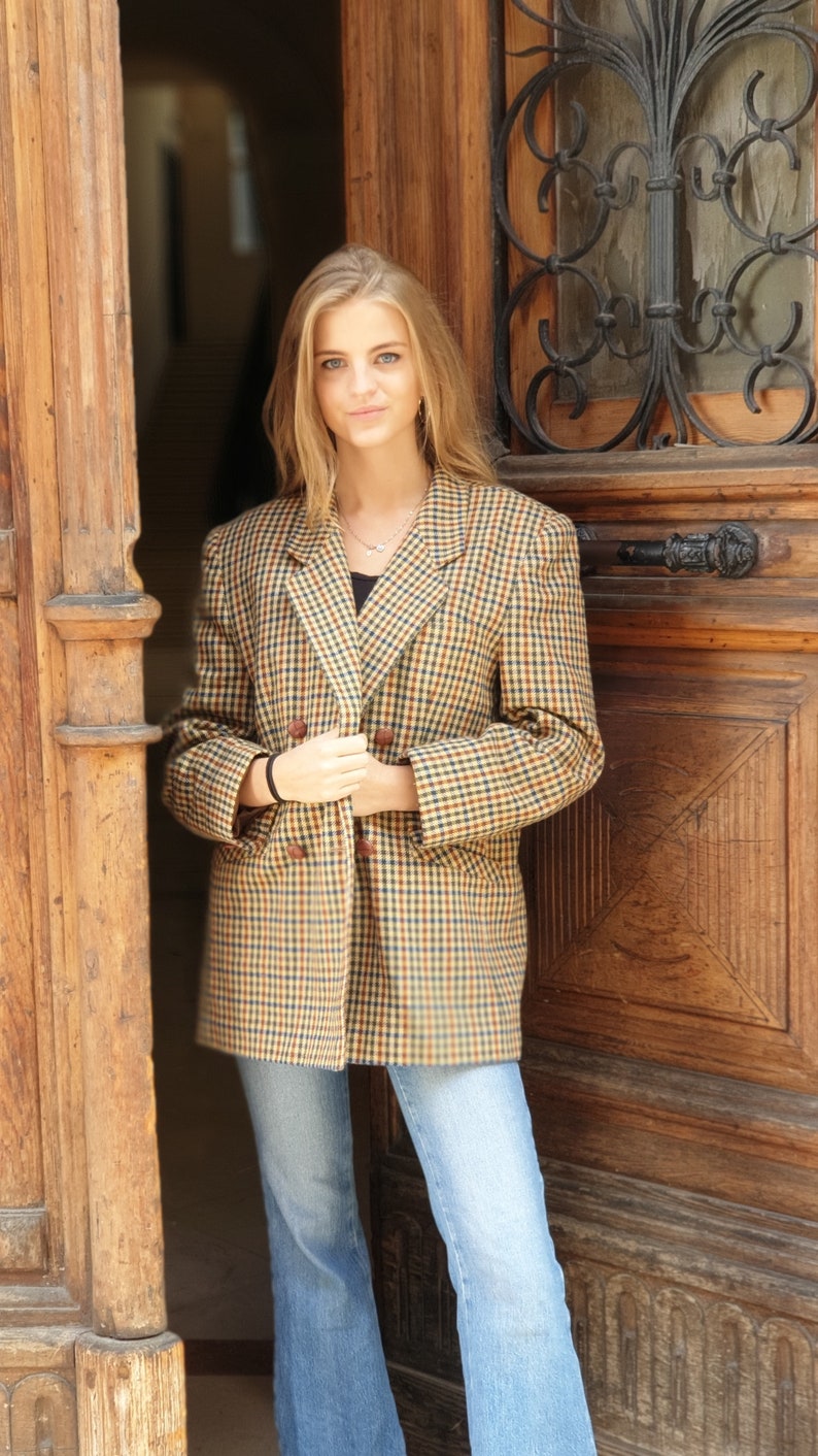 multicolor blazer jacket