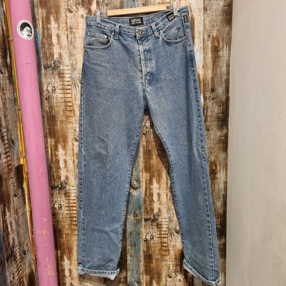 Vintage '90 denim jeans Versace - image 1