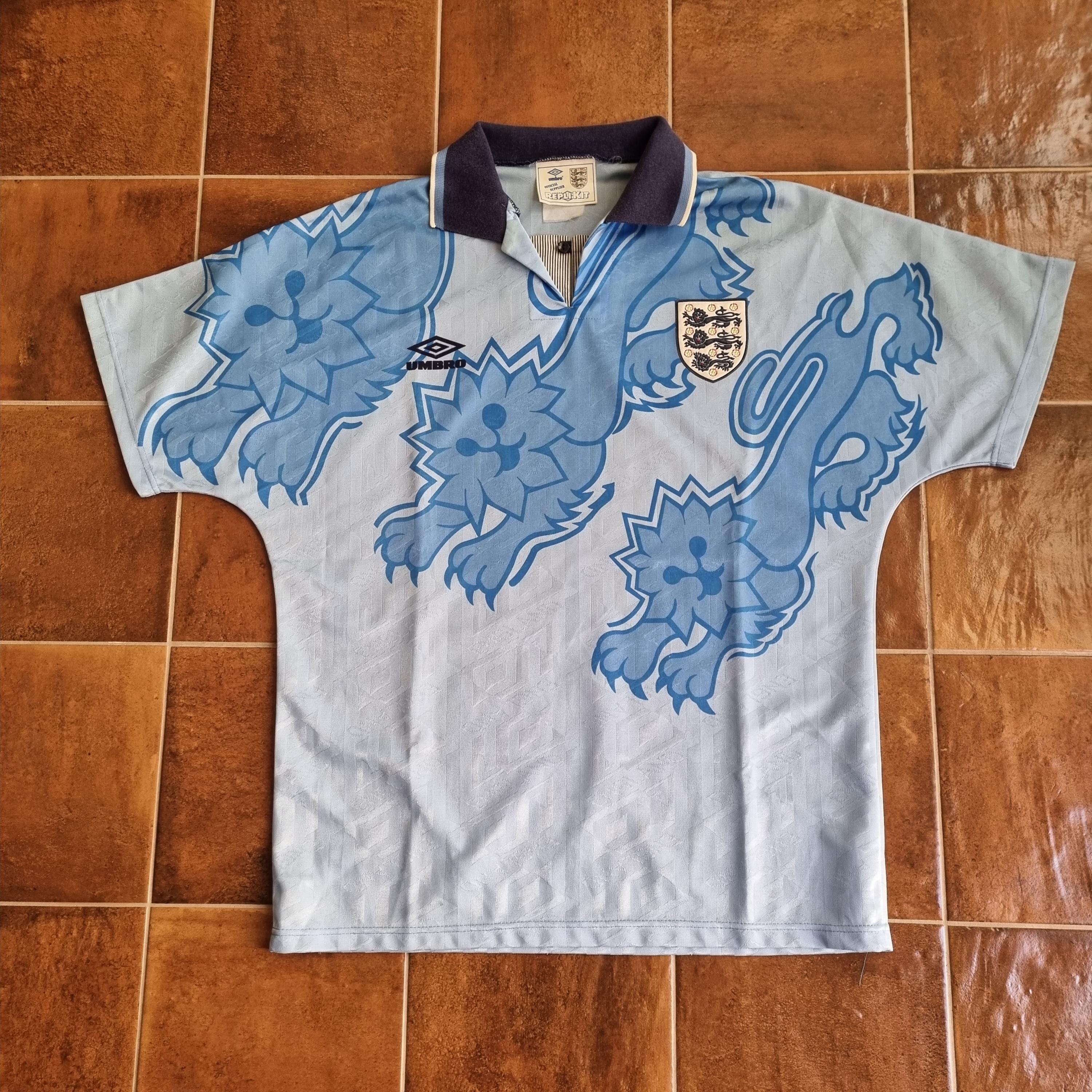 Vintage ENGLAND 1992-1993 Football Shirt Umbro - Etsy
