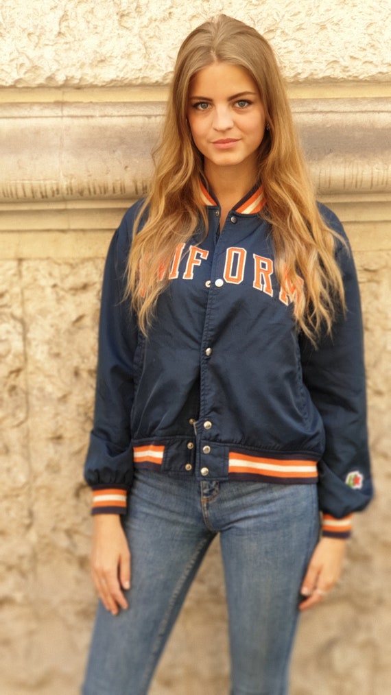 vintage 90s bomber Jacket Uniform