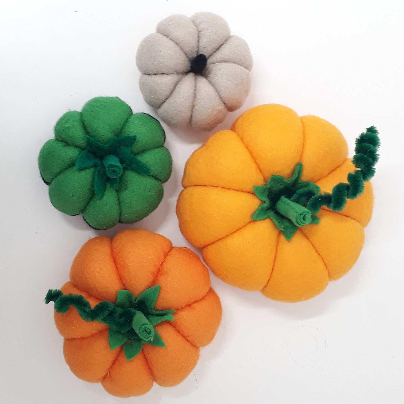 Felt Pumpkin Sewing Templates PDF Download - Etsy