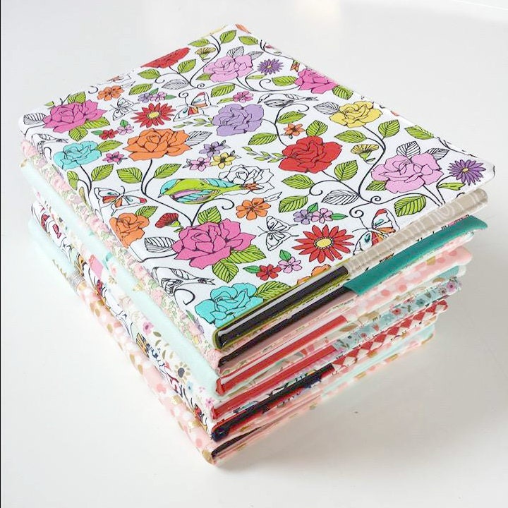 SEWING PATTERN Fabric Book covers Instant PDF download | Etsy