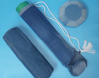 SEWING PATTERNS - Yoga Bundle - Floor Cushion / Bolster / Yoga Mat Bag - PDF sewing patterns and instructions