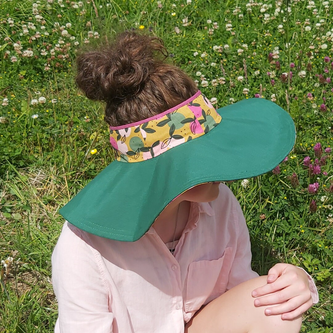 SEWING PATTERN - Topless Greystoke Sun Hat PDF sewing pattern download